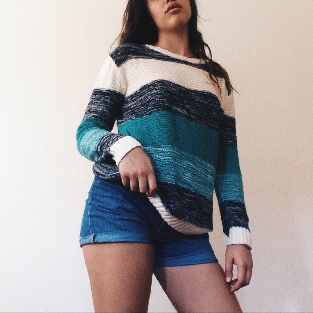 Thick Knit Crew Sweater