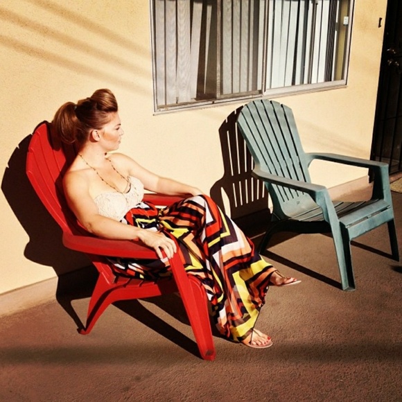 Striped Maxi Dress - Picture 1 of 4