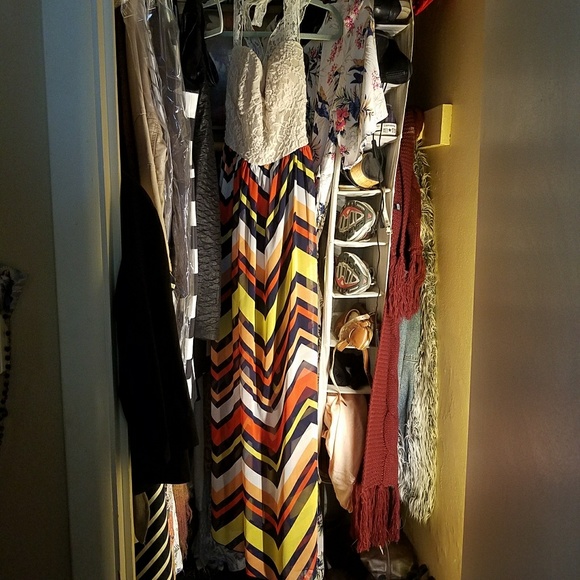 Striped Maxi Dress - Picture 4 of 4