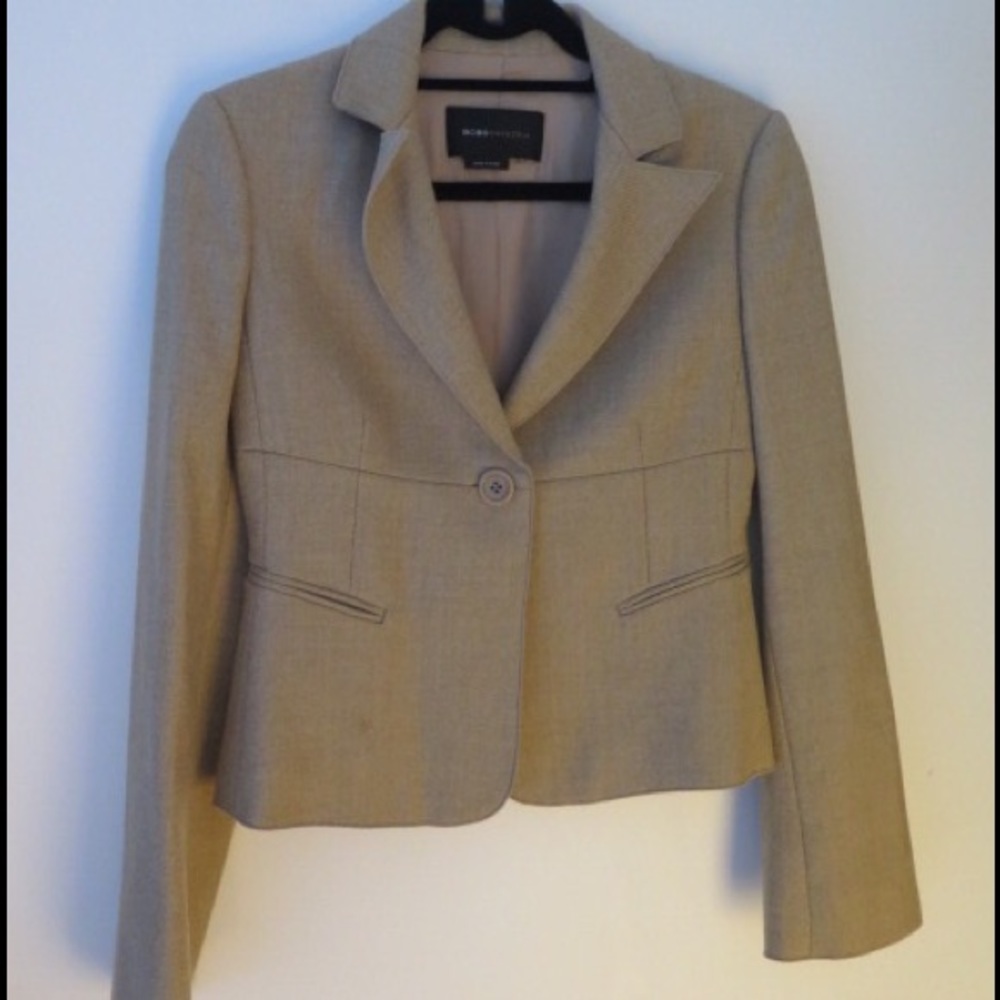 Beige wool BCBG blazer