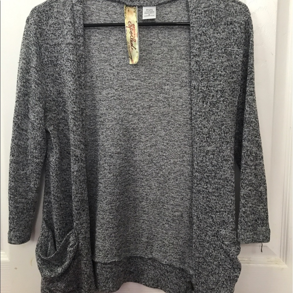 Grey Cardigan