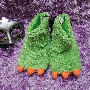 Dinosaur slippers
