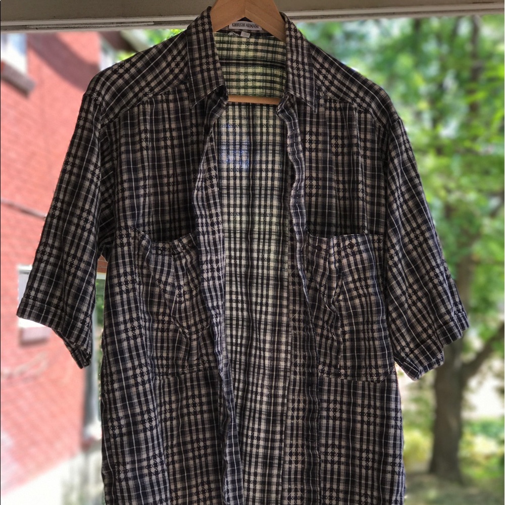 Vintage Armani button down