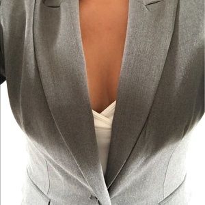 New York and Company Grey Suit Jacket