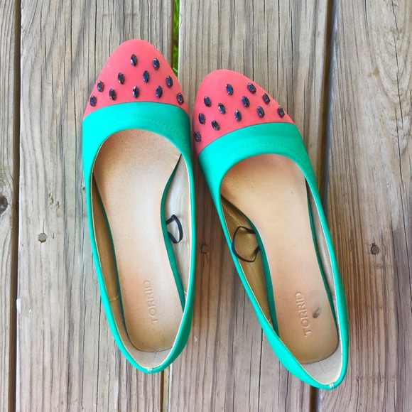 torrid Shoes - Watermelon Flats