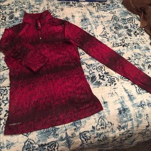 Nike running 3/4 zip