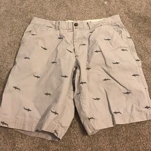 Grey shark shorts!