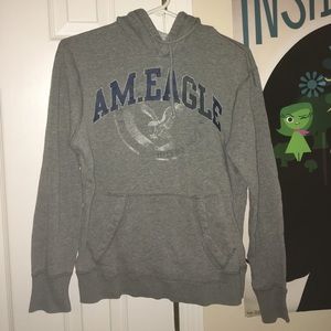 American Eagle Grey Hoodie