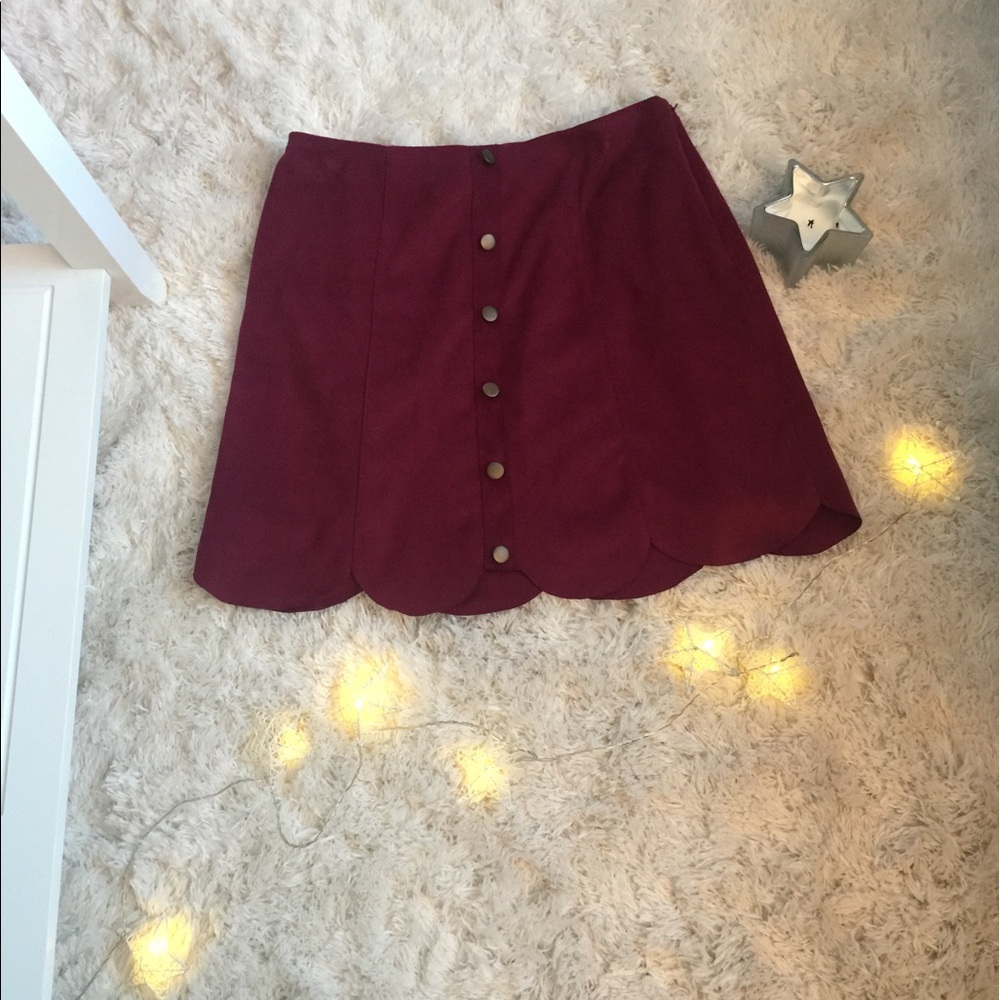 Cute button skirt