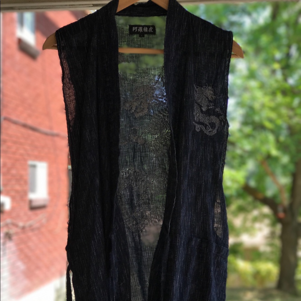 Custom made vintage Chinese vest