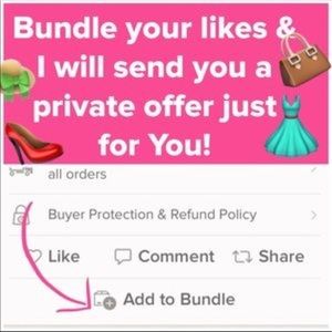 Add to Bundle & I'll Send You a Private Offer ✍🏻