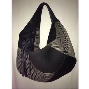 Poverty Flats Mesh Hobo Bag