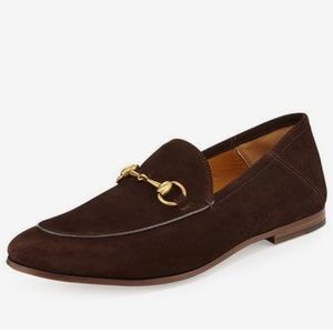 Brown Suede Loafers