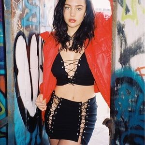 Brand New Lace Up XTina Skirt