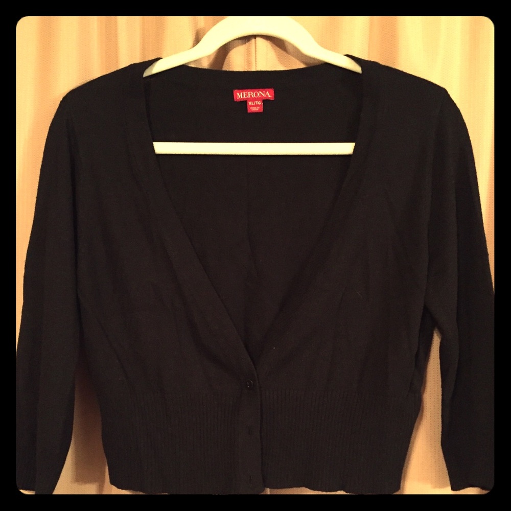 Cropped cardigan
