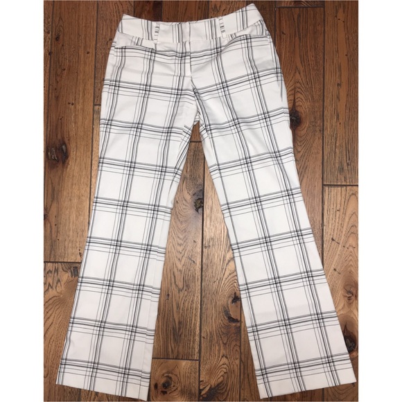 New York & Company Pants - White Bootleg Trousers 7th Ave Studio Design New York & Company Pants - White Bootleg Trousers 7th Ave Studio Design