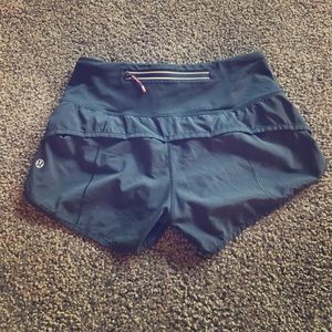 Lululemon speed shorts