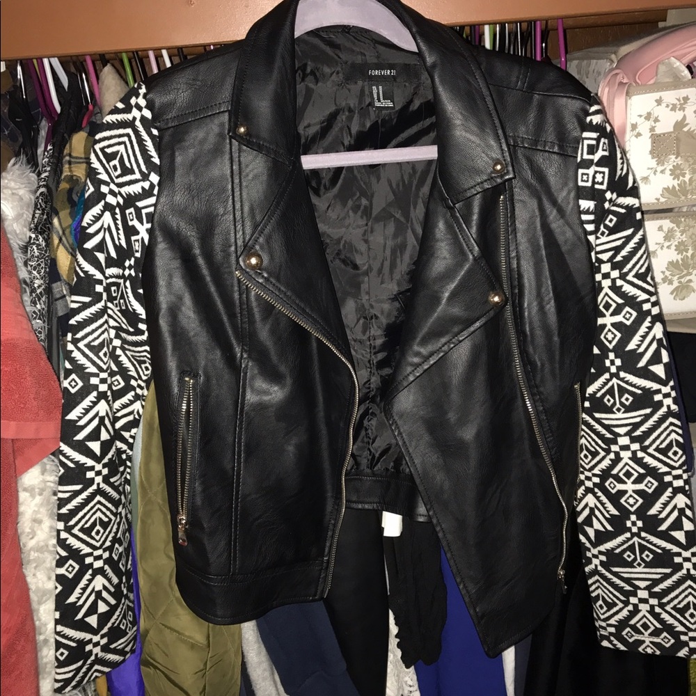 Leather jacket