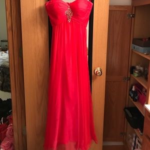 Strapless Prom Dress