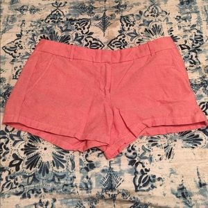 J. Crew Pink 3" inseam shorts
