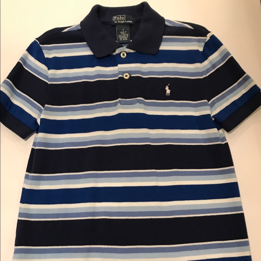 Ralph Lauren Polo Boys Shirt Size 7 *Like New*