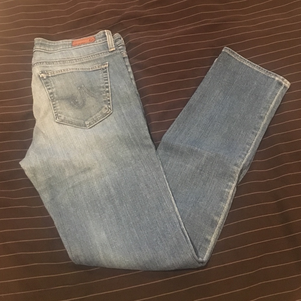 AG 'the Stevie' Slim Straight Jeans