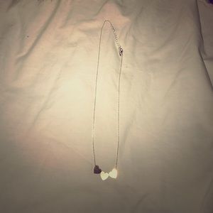 3 heart KAY necklace!