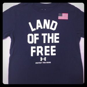 Under Armour Size S Blue Shirt