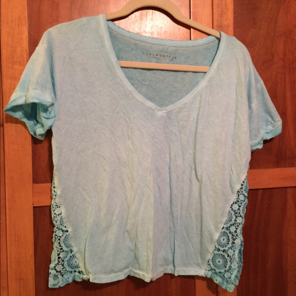 Short sleeve mint tee