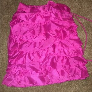 Thirty One ruffled sling bag