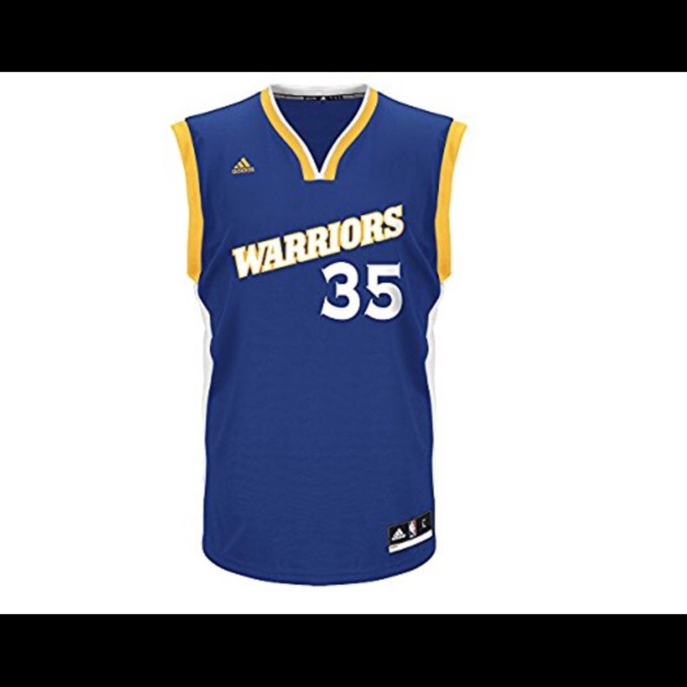 Kevin Durant Warriors Road Jersey