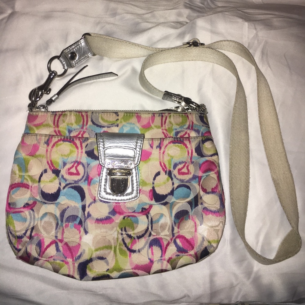 Colorful Coach Crossbody !!