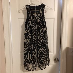 Zebra print dress 👗