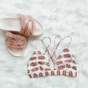Acacia swimwear tribal bikini top