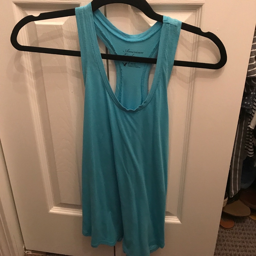 American eagle plain racerback tank