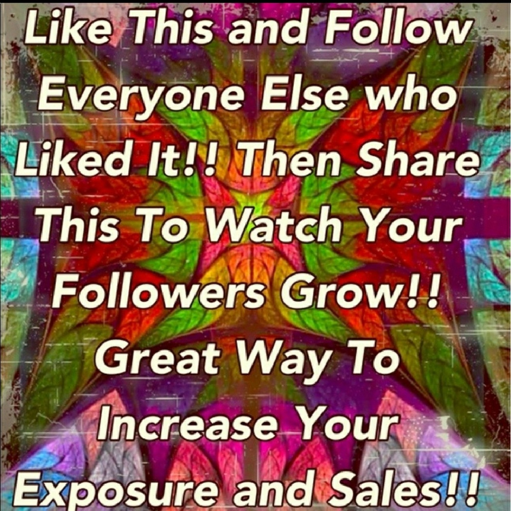 Grow your followers and Sales!