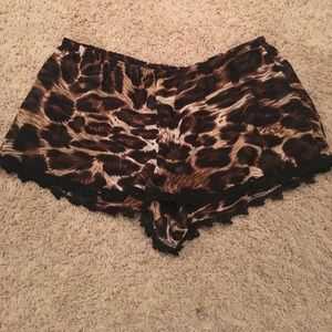 Show Me Your Mumu Leopard Shorts