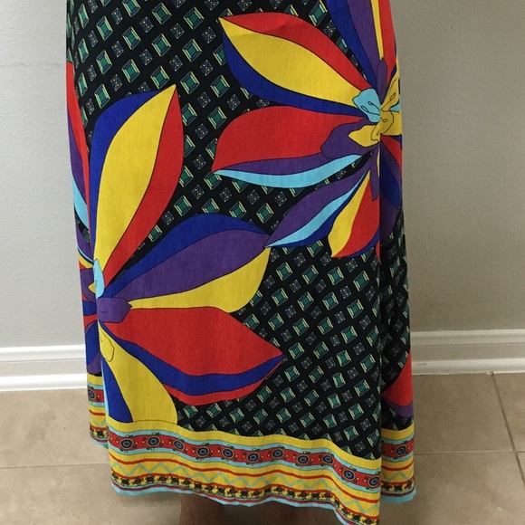 Green spaghetti strap maxi - Picture 3 of 3