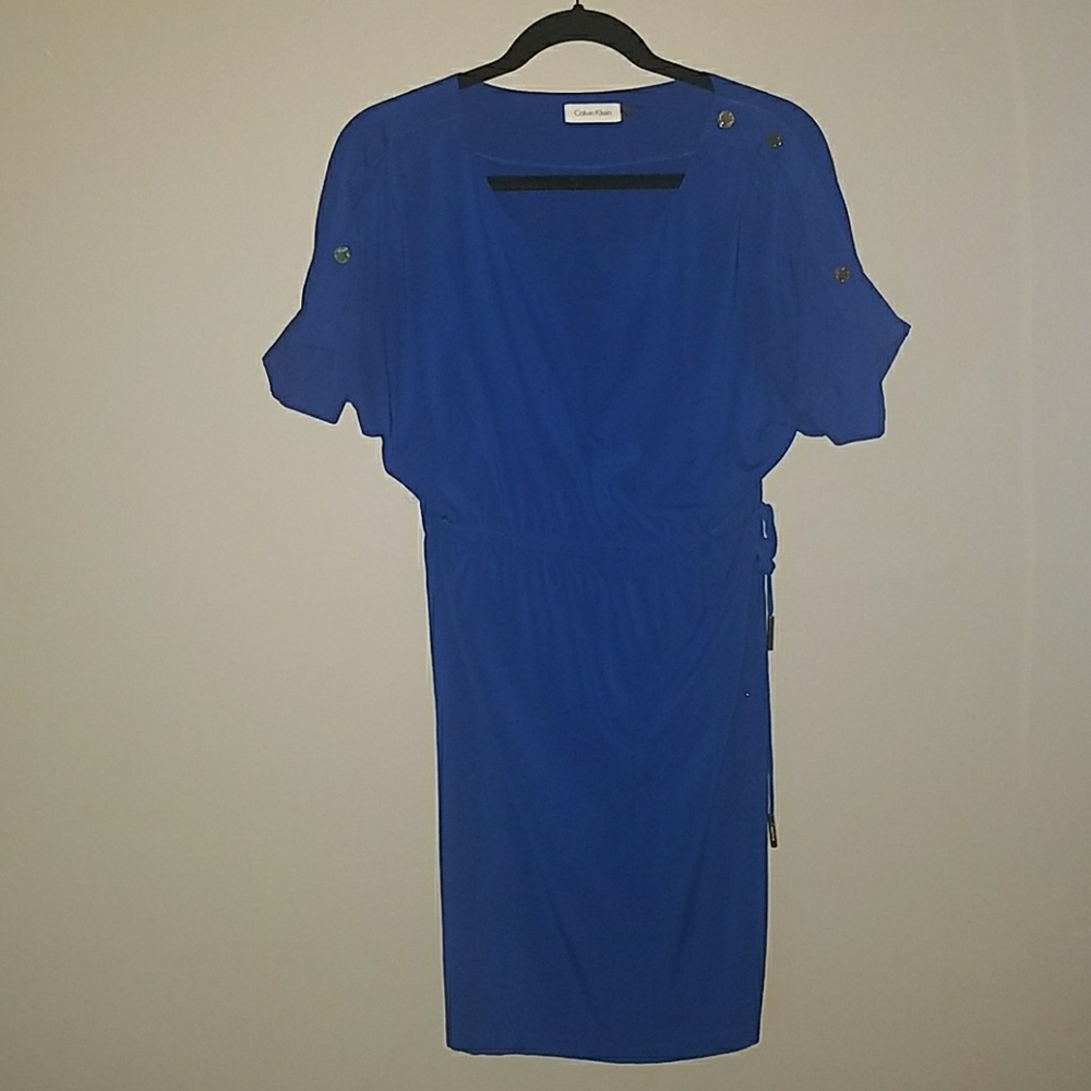 Blue dress