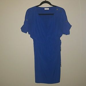 Blue dress
