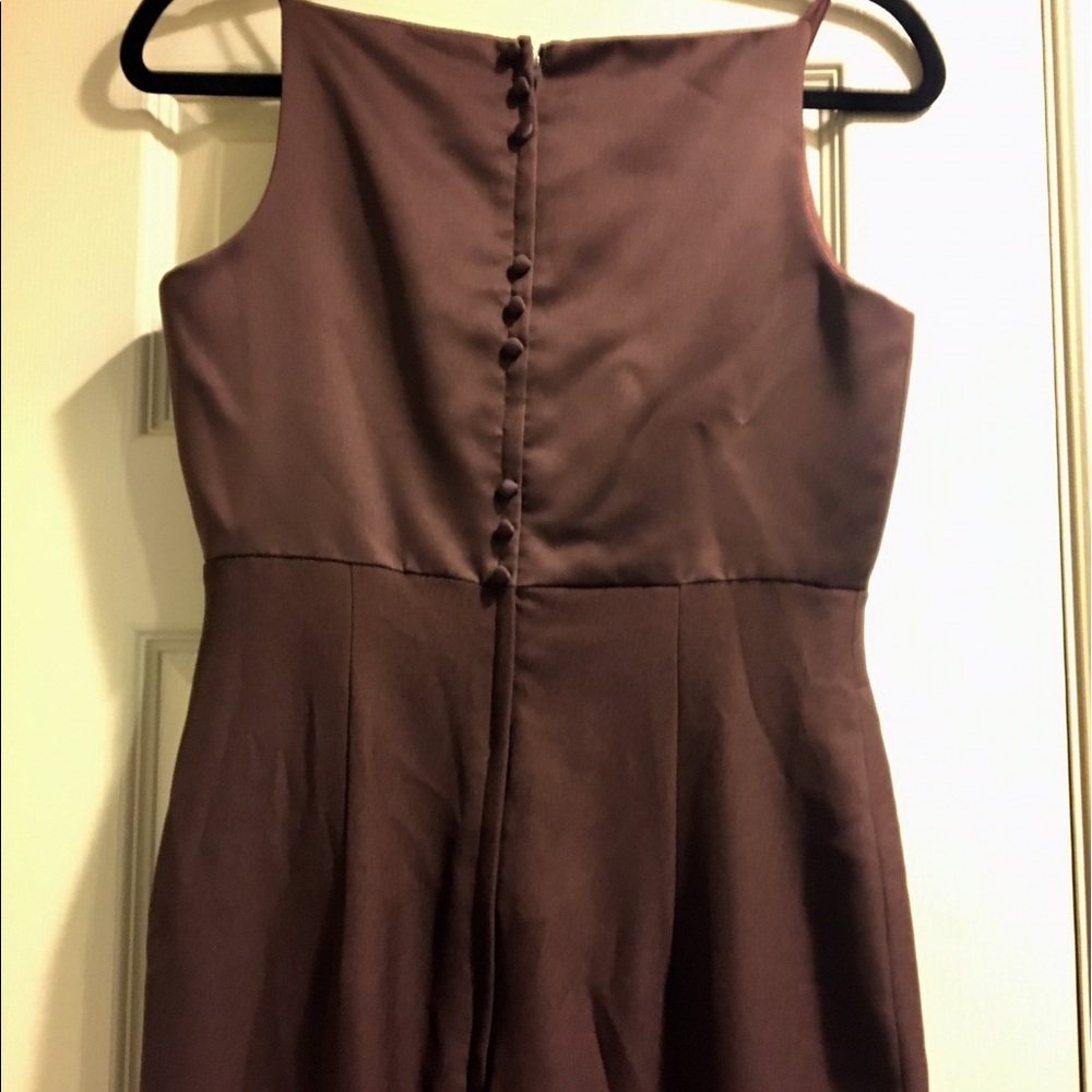 Formal dress, chocolate  brown, size 10. Worn once