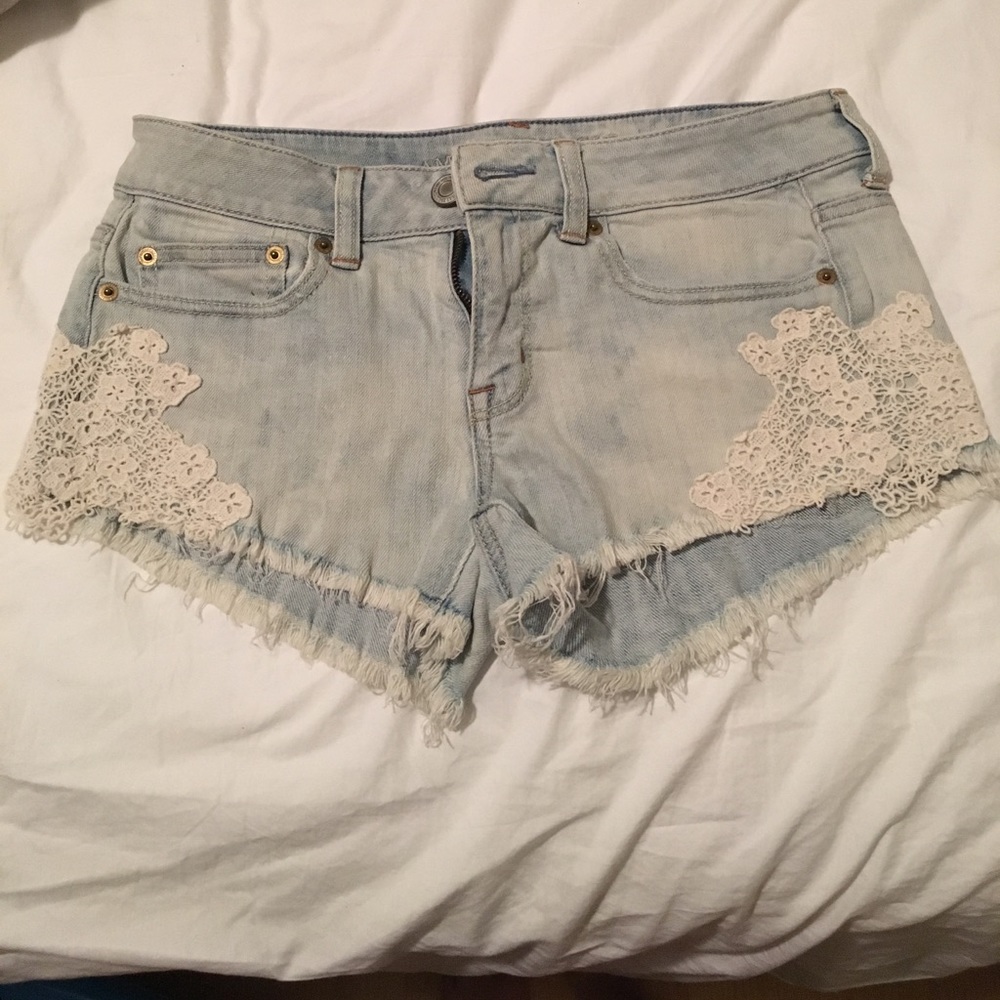 American Eagle jean shorts