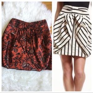 Price Drop Eva Franco Rose Bow Skirt Anthropologie