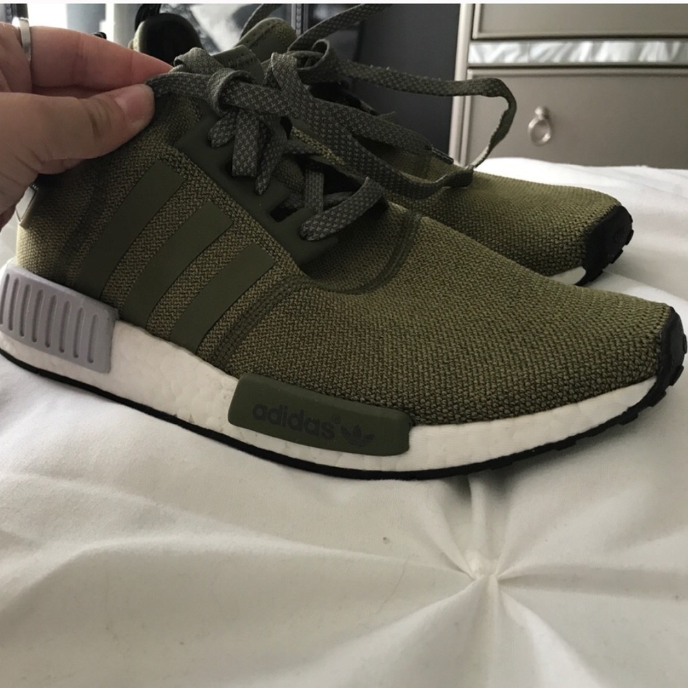 Adidas Olive NMD in Olive
