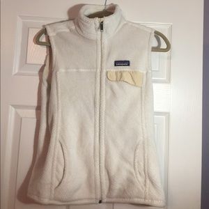 White Patagonia vest
