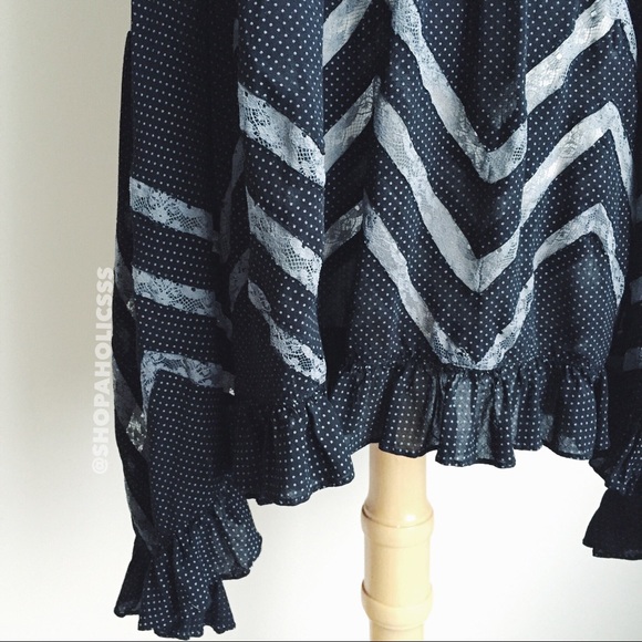 🎉 FREE PEOPLE Voile & Lace Trapeze Slip Dress - Picture 2 of 5