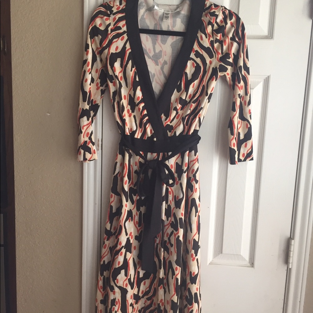 Diane Von Furstenberg Taurus Wrap Dress