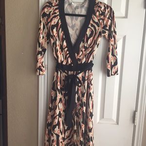 Diane Von Furstenberg Taurus Wrap Dress