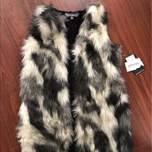 JC Penny Faux fur vest JC Penny Faux fur vest