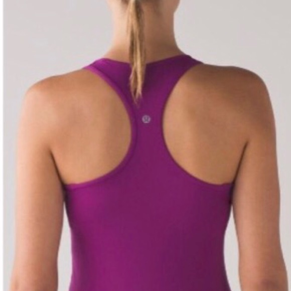 lululemon athletica Tops - Lululemon Cool Racerback CRB Tank-Regal Plum, Sz 2